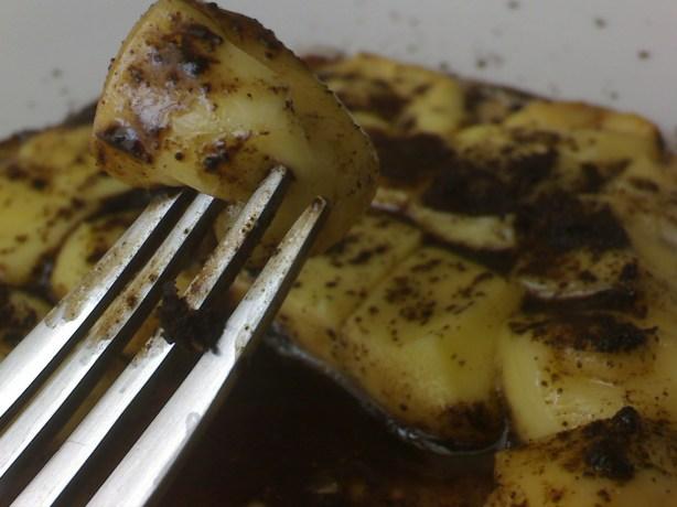 Queso al horno con Miel y Arándanos