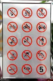 Prohibiciones playeras