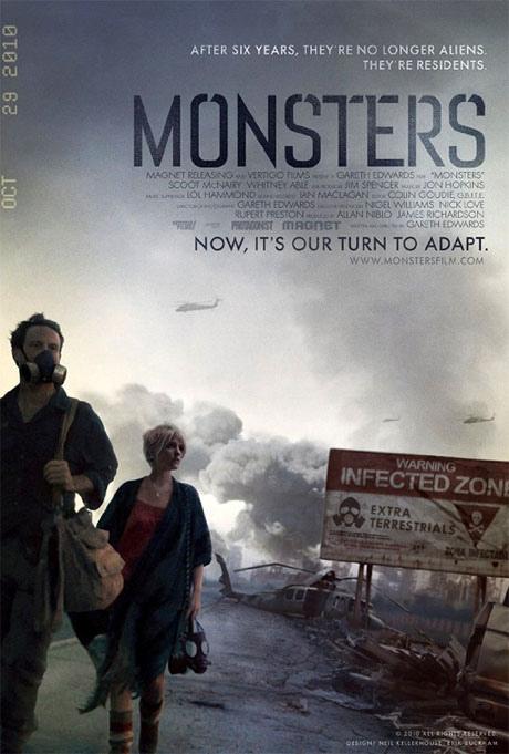 Trailer y posters de “Monsters”. Siguiendo la estela de “Distrito 9″