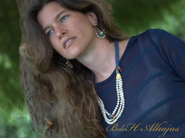 Collar y Pendientes Perlas