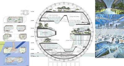 Ciudad en el mar por Usangdong Arquitectos