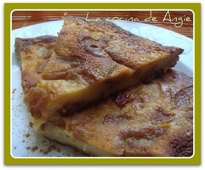 FLOGNARDE DE MANZANAS CARAMELIZADAS