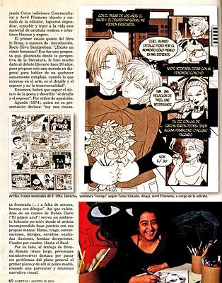 Mujeres historietistas en Caretas#2143