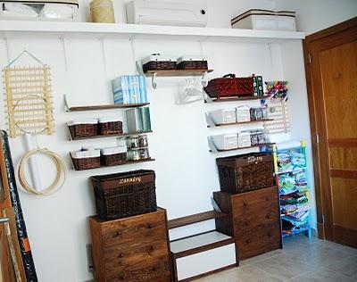 Puertas de tela para un armario improvisado