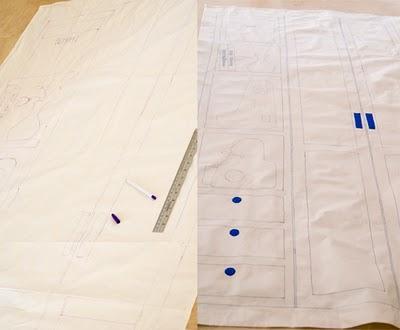 Puertas de tela para un armario improvisado