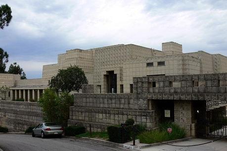 The Ennis House is a residential dwelling in the Los Feliz neighborhood of Los Angeles, California, USA, south of Griffith Park. The home was designed by Frank Lloyd Wright for Charles and Mabel Ennis in 1923, and built in 1924. Wikipedia.