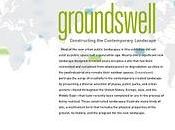 Exposicion GROUNDSWELL: Constructing Contemporary Landscape. MoMA.