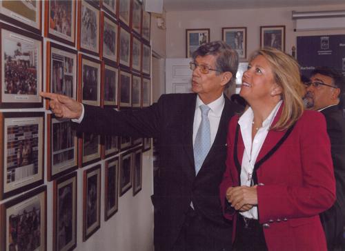 Inauguración nueva sala José Banús y Pilar Calvo y del CEIP José Banús