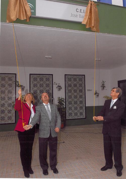 Inauguración nueva sala José Banús y Pilar Calvo y del CEIP José Banús