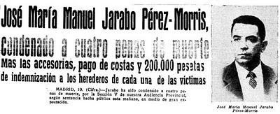 José María Jarabo, el criminal del anillo