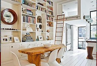 Sala de estar de Madera muy Luminosa - Paperblog