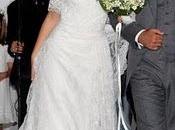 Tatiana Blatnik, novia radiante, vestido Diane Furstenberg