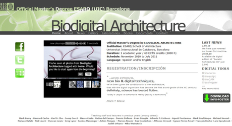 Biodigital Architecture Master