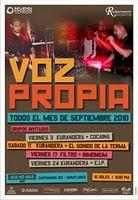 VOZ PROPIA EN CONCIERTO TODO SETIEMBRE