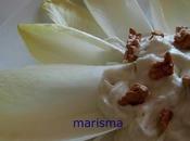 Endivias mousse queso azul