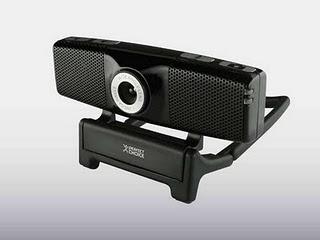 Vanguardista cámara web de Perfect Choice con bocinas y video de alta resolución de 1.3 megapixeles
