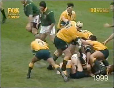 RUGBY AÑEJO: JUEGO DE TRES CUARTOS DE AUSTRALIA (1999-2001)