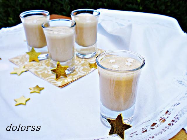 Batido de turrón de yema