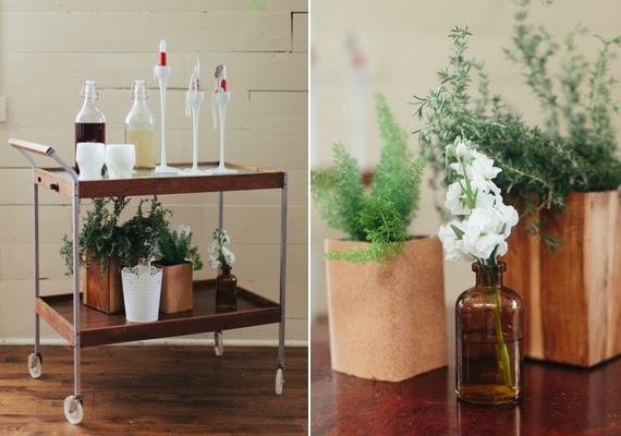 Una boda otoñal de inspiración escandinava