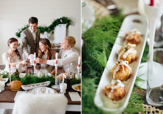 Una boda otoñal de inspiración escandinava