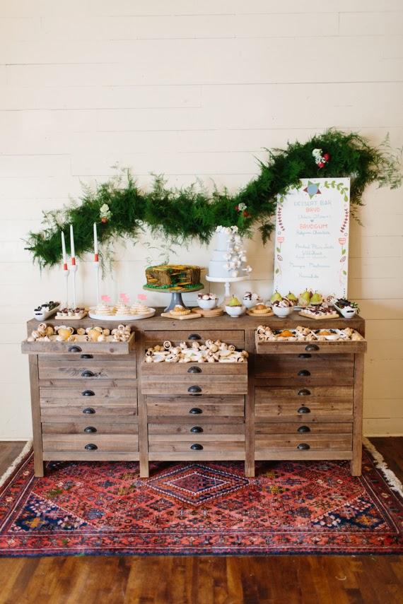 Una boda otoñal de inspiración escandinava