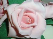 Rosas modeladas fondant