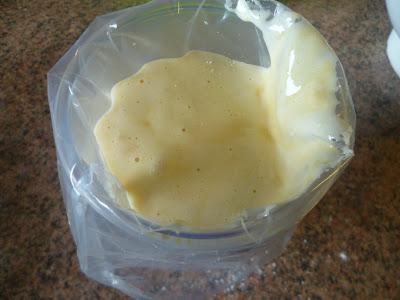 Bizcocho plancha bicolor, receta y paso a paso