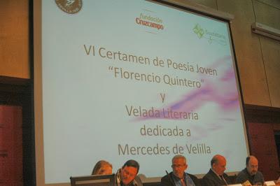 ENTREGA DE PREMIOS DE POESIA FLORENCIO QUINTERO