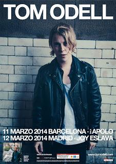 Tom Odell actuará en Barcelona y Madrid en marzo