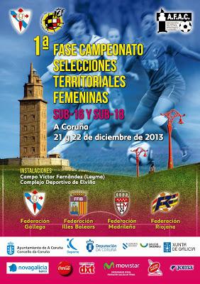 Campeonato Nacional de Selecciones Femeninas Sub-16 y Sub-18 en Coruña: Madrid, Baleares y Rioja rivales de las gallegas