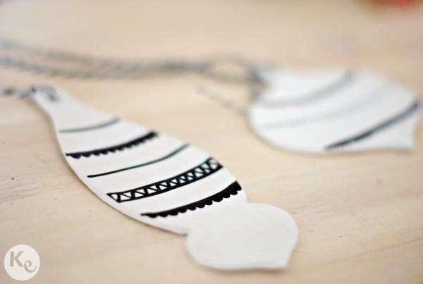 DIY. Clay christmas ornaments