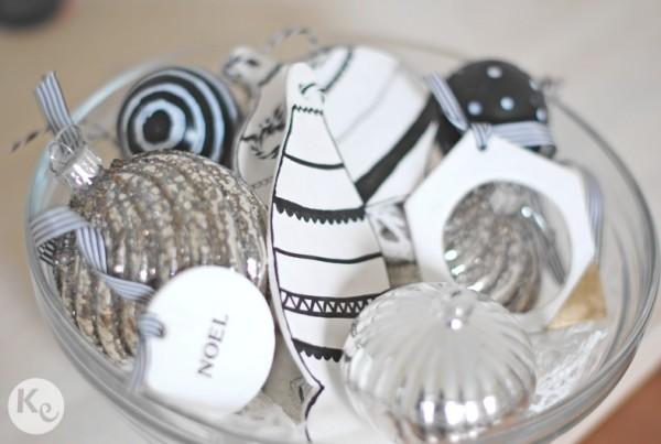 DIY. Clay christmas ornaments