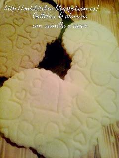 Galletas de almendra grabadas!