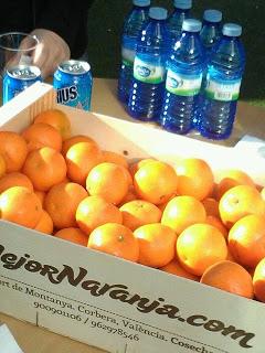 LaMejorNaranja.com ha repartido sus mandarinas en el Social Media Roi de Madrid