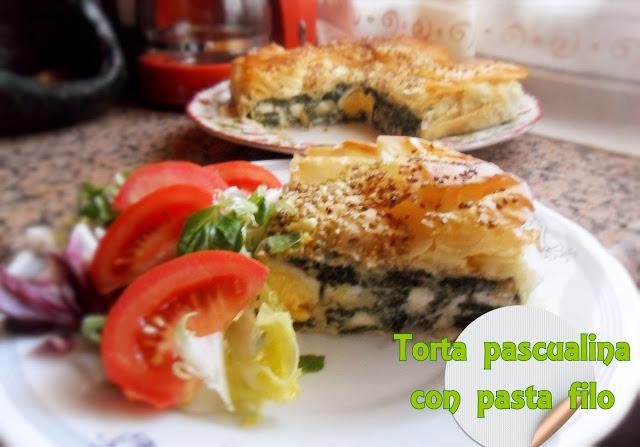 Torta pascualina con pasta filo