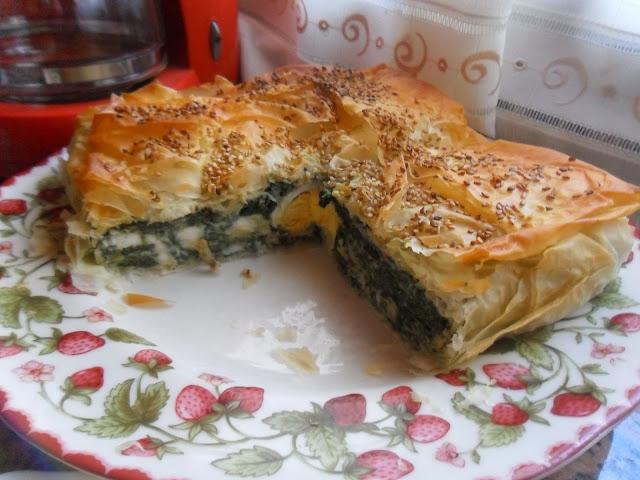 Torta pascualina con pasta filo