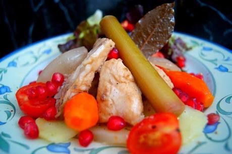 Ensalada Templada de Chicharro en Escabeche Ensalada Templada de Chicharro en Escabeche