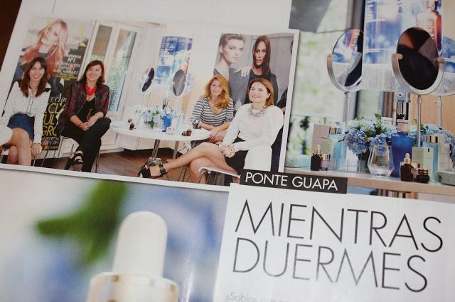 Mientras duermes. Reportaje Telva Estée Lauder