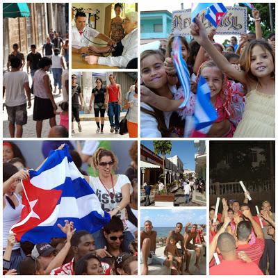 Así brindaba la “democracia” por los derechos humanos en Cuba [+ fotos]