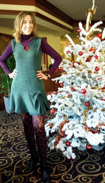 Gris + violeta burgundy