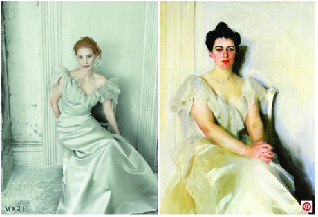 Art meets fashion thanks to Vogue