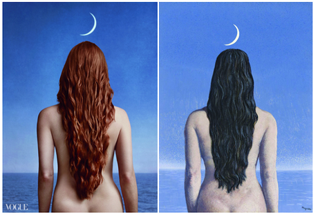 Art meets fashion thanks to Vogue