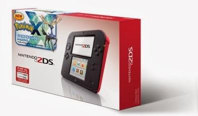 Nuevos paquetes de la consola portátil Nintendo 2DS con los juegos Pokémon X y Pokémon Y llegan el 6 de diciembre