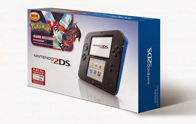 Nuevos paquetes de la consola portátil Nintendo 2DS con los juegos Pokémon X y Pokémon Y llegan el 6 de diciembre