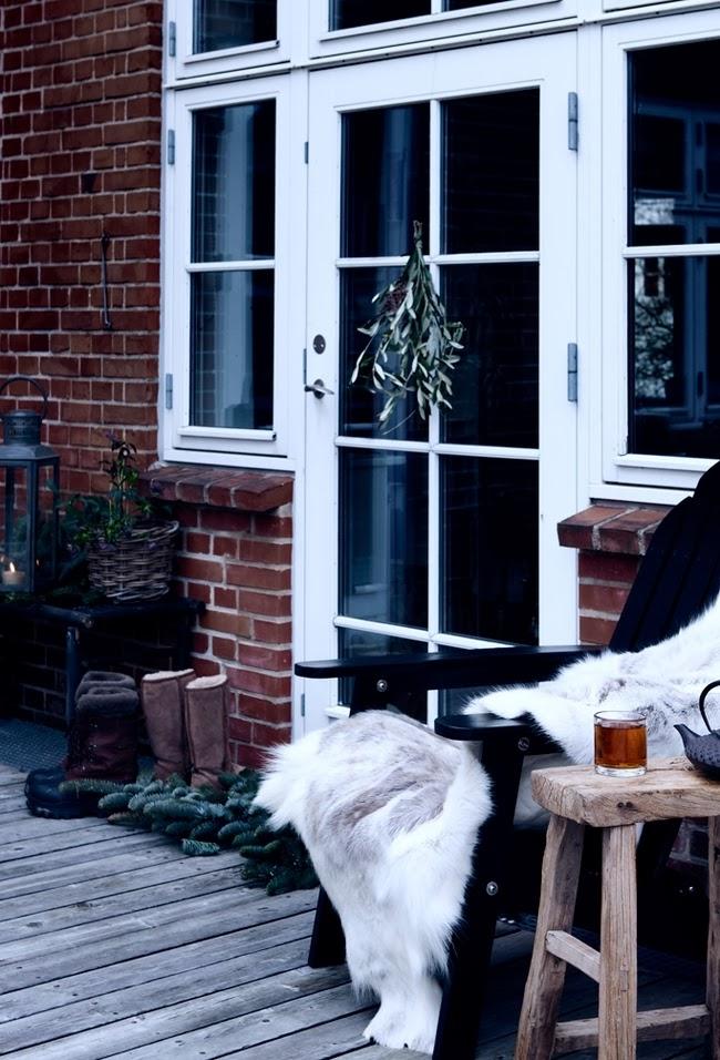 Una navidad sueca vestida de lilas y morados!