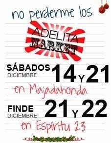 Adelita market nos invita a sus cuatro mercadillos de consumo responsable en Madrid y Majadahonda