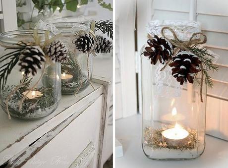 iluminación y decoracion navideña casera DIY
