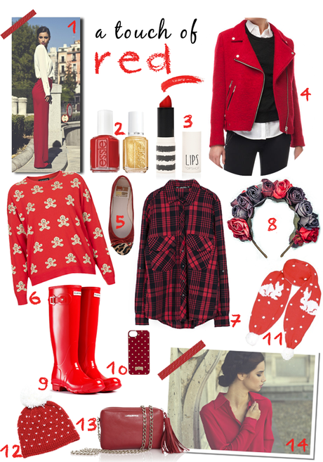 Touch of red Touch of red