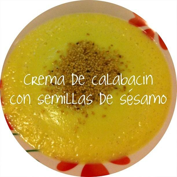 Crema de calabacín