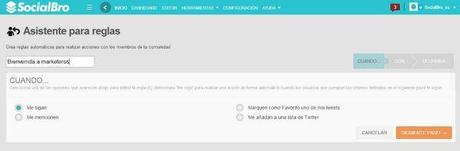 SocialBro lanza una nueva herramienta, el asistente para reglas asistente-para-reglas-socialbro